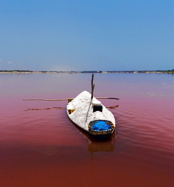 Lac Rose — sel & dunes